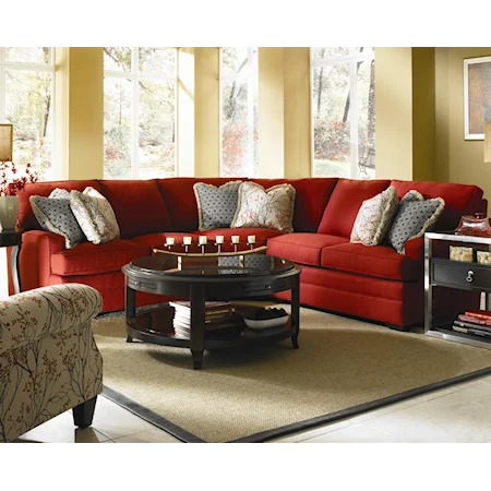 Custom 3-Piece Sectional Sofa